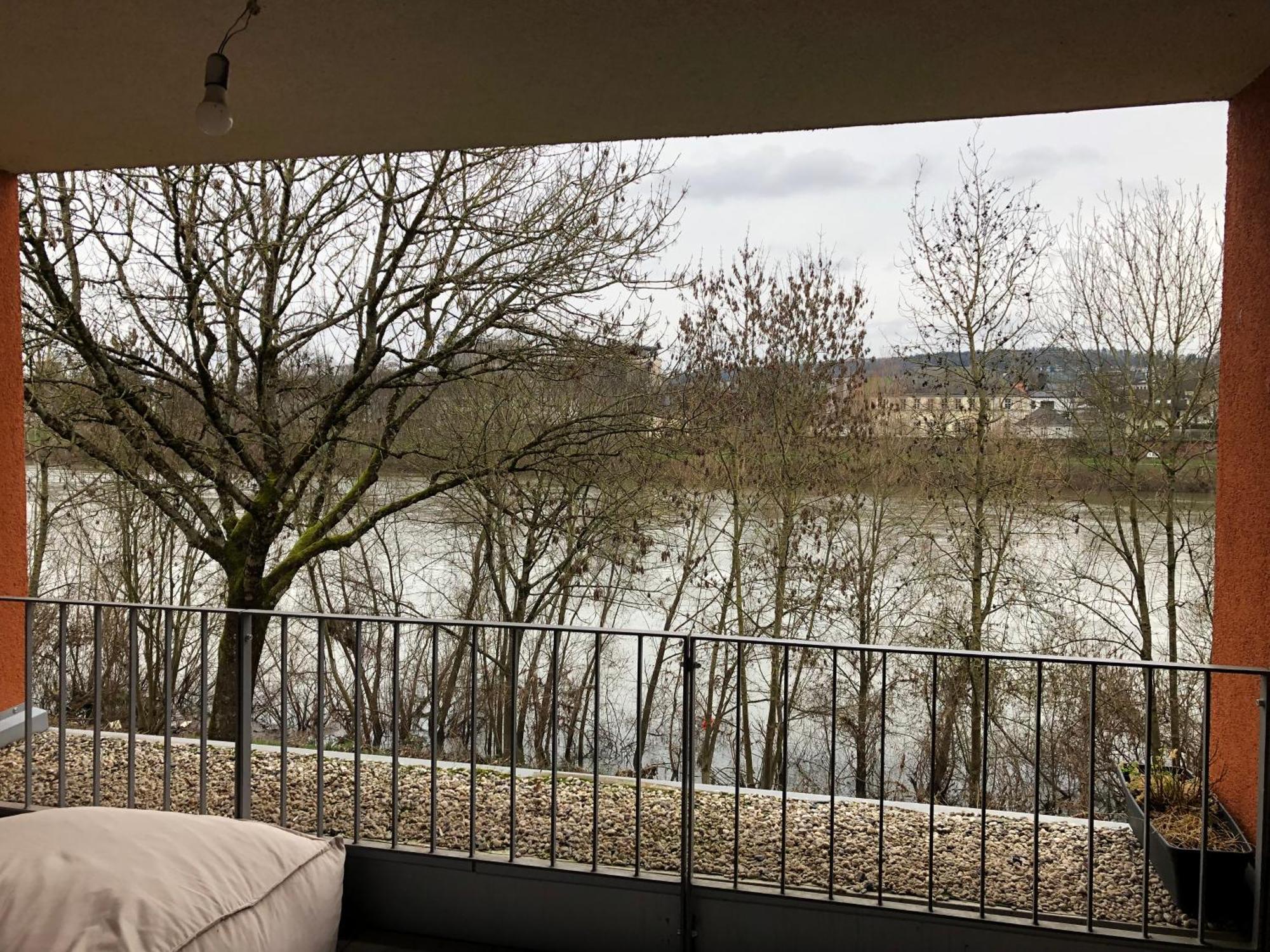 Schickes Apartment Mit Moselblick Trewir Zewnętrze zdjęcie